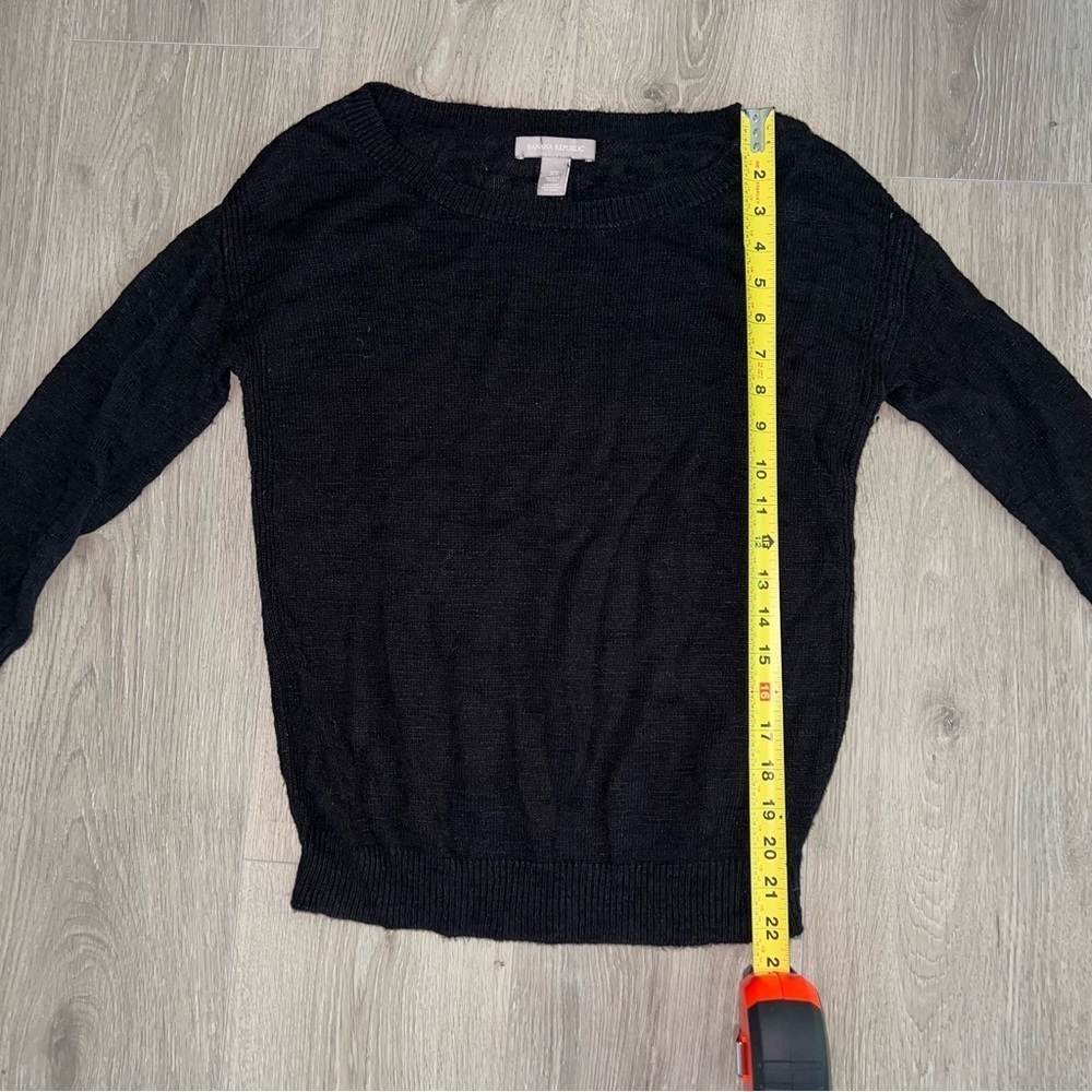 Banana Republic Black Knit Top - Picture 4 of 5
